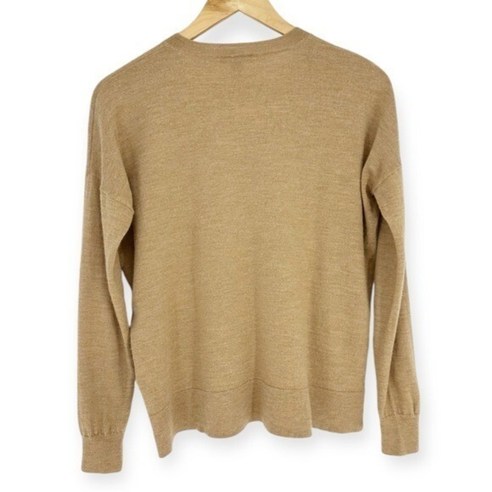 J. CREW Women's Vintage Merino Wool Sweater size S Preppy,‎ 90s Academia J CREW - Picture 3 of 8